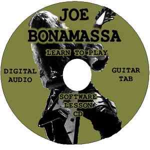 JOE BONAMASSA Guitar Tab Lesson Software CD 29 Songs  