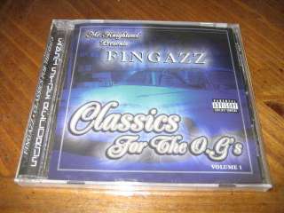 Chicano Rap CD FINGAZZ   Classics for the O.G.s Vol. 1 644250203622 