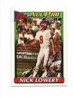 nick lowery all pro chiefs topps 1991 card 136 returns