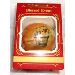   Blessed Event Christmas Ball Ornament Goebel 1981 
