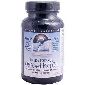  Source Naturals ArcticPure Ultra Potency Omega 3 Fish Oil 