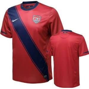  United States Soccer Red Nike Replica Jersey Sports 