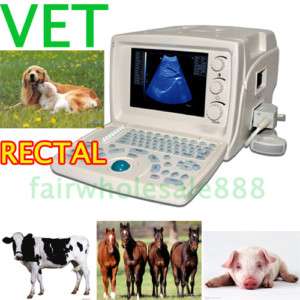 Veterinary Ultrasound Scanner Machine + RECTAL for VET  