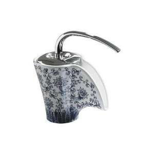  Vas Single Handle Ceramic Bathroom Faucet White