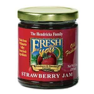 Old Fashioned Strawberry Jam Hendricks Family Farm 12oz.