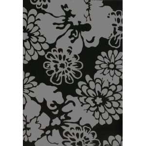  Kas Moda 6951 Black 411 Round Area Rug