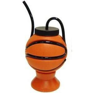  Basketball Krazy Straw Cup 