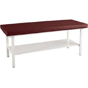 com Bariatric Treatment Table with shelf and face cutout, color Grey 