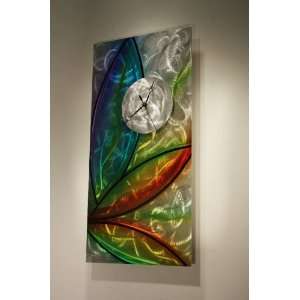  Metal Art Painted Clock, Design by Wilmos Kovacs
