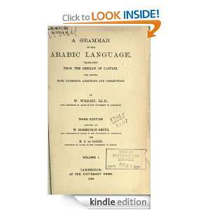 grammar of the Arabic language (Volume 1) Wright William  