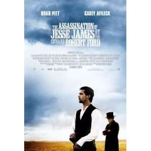  Assassination of Jesse james Double Sided 27x40 Original Movie 