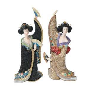  Odoriko Geisha Asian Statue Collection