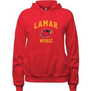   Cardinals Red Womens Music Arch Hooded Sweatshirt