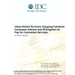  Value Added Services Gauging Canadian Consumer Interest 