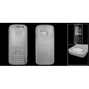   Clear White Case Cover w Screen Visor for Nokia N78 Electronics