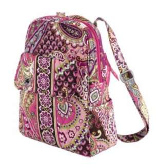 Nwt VERA BRADLEY VERY Berry Paisley BACKPACK Bag  