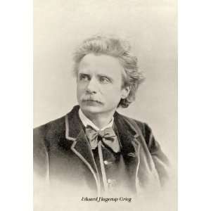  Eduard Hagerup Grieg 12x18 Giclee on canvas