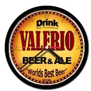  VALERIO beer and ale cerveza wall clock 