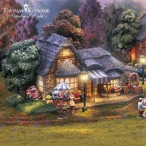  Thomas Kinkade Lamplight Village Collection