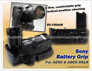 Sony Vertical Battery Grip VG C90AM for DSLR Alpha A900 A850 NP FM500H 