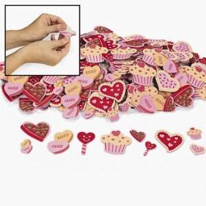   Valentine Cookie & Candy Shapes   Art & Craft Supplies & Foam Shapes