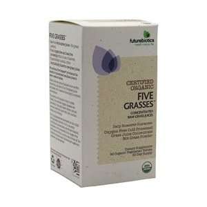  Futurebiotics Certified Organic Five Grasses   90 ea 