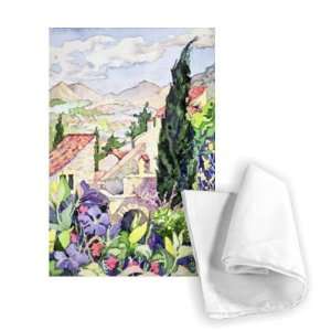  The Old Town Vaison by Julia Gibson   Tea Towel 100% 