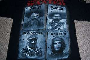 Americas Most Wanted T Shirt Dead or Alive Size L EUC  