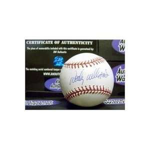  Woody Williams autographed Baseball