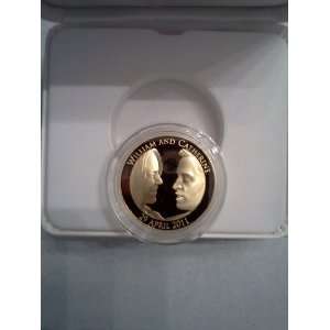  2011 24 Karat Gold Plated Sterling Silver 5 Pd Coin 