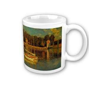  Bridge At Argenteuil By Claude Monet Coffee Cup 