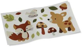 Carter s Forest Friends Wall Decals Tan/Choc 789887504244  
