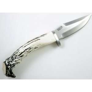  Silver Stag D2 Crown Series Bird & Trout Hunting Knife Stag 