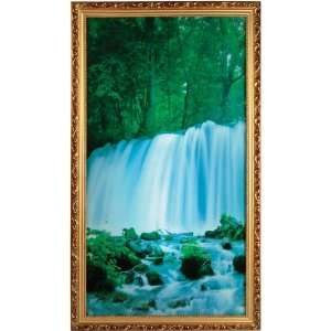  Waterfall Lighted Picture with Flowing Water and Nature 