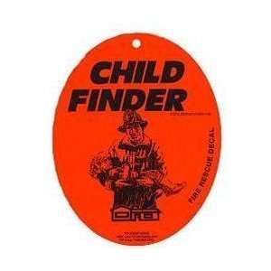  Child Finder Fire Rescue Decal with Suction Cup 