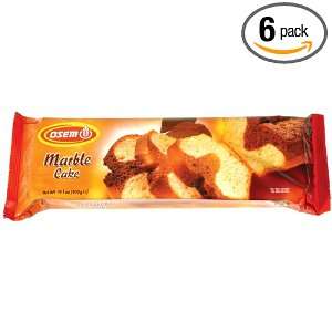 Osem Marble Cake, 14.1 Ounce Packages (Pack of 6)  Grocery 