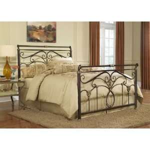  Fashion Bed Group B11835 Lucinda Bed, Marbled Russet