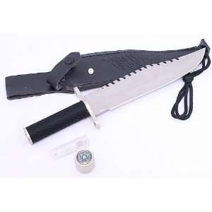   Lot 30 pc Case Hunting Knife Blade Stainless Steel w/ Survival Kit 14