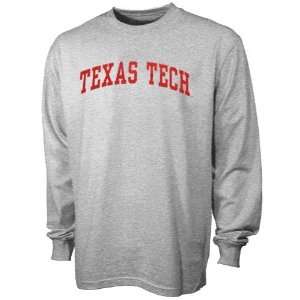  Texas Tech Red Raider Tshirt  Texas Tech Red Raiders Ash 