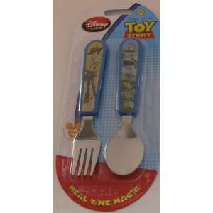  Toy Story Meal Time Magic Flateware Spoon and Fork 