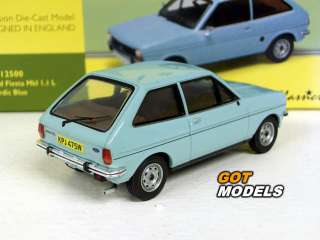   MK1 1.1L 1/43 SCALE MODEL CAR BY VANGUARDS NORDIC BLUE VA12500  