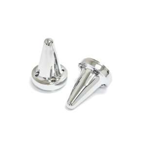  Spiked Bar Ends Stiletto Caps Bar Ends Set for ISO Motorcycle Bike 