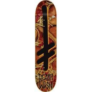  Deathwish Slash Gang Name Skateboard Deck   8.25 Fast Food 
