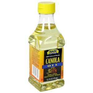 Hain Canola Oil, 12.7 Ounce (Pack of 12) Grocery & Gourmet Food