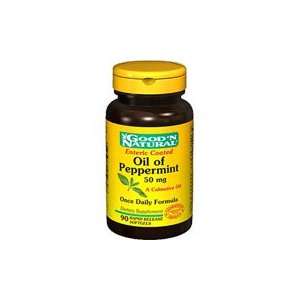  Oil of Peppermint 50 mg   A Calmative Oil, 90 softgels 