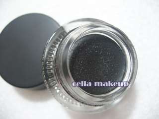 Water Oil Proof Eye Liner Gel EG18 Shimmer Black  
