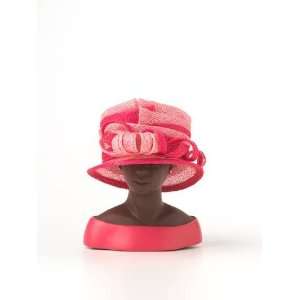   Sinamay Figurine   Harriet Rosebud Miniature Hat