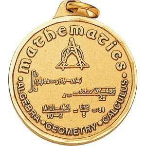  Mathematics (Math) Medals   1 1/4