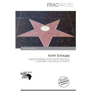 Karin Schaupp (9786200734914) Harding Ozihel Books