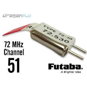  Futaba Channel 51 72MHz FM Dual Conversion Radio Receiver 